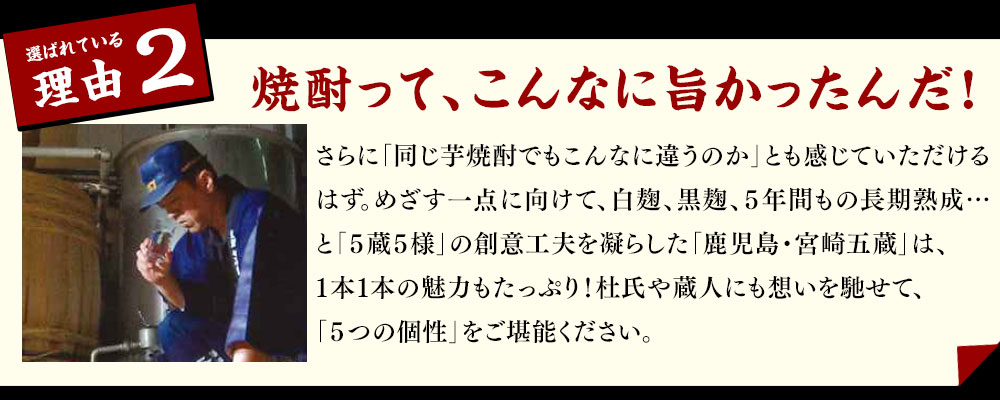 焼酎って、こんなに旨かったんだ！